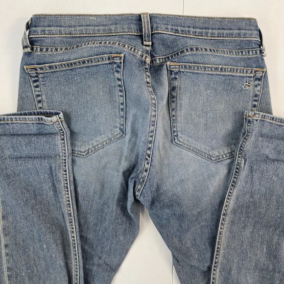 Rag and Bone the dre slim straight‎ jeans size 26 womens denim 6054 - Picture 4 of 14